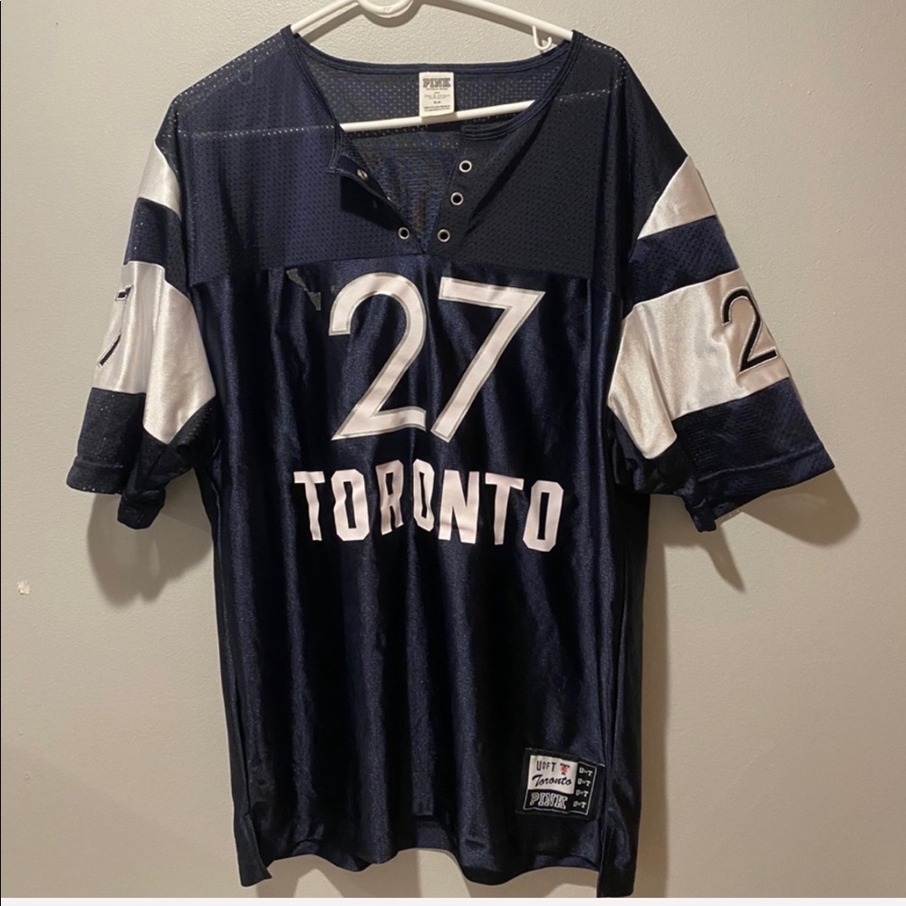 Blue and White jersey